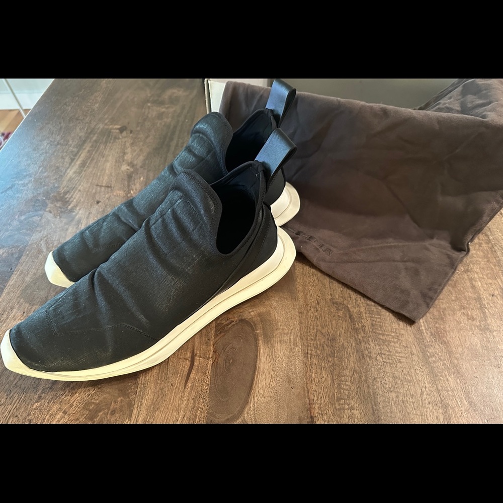 Rick Owens DRKSHDW black sneakers